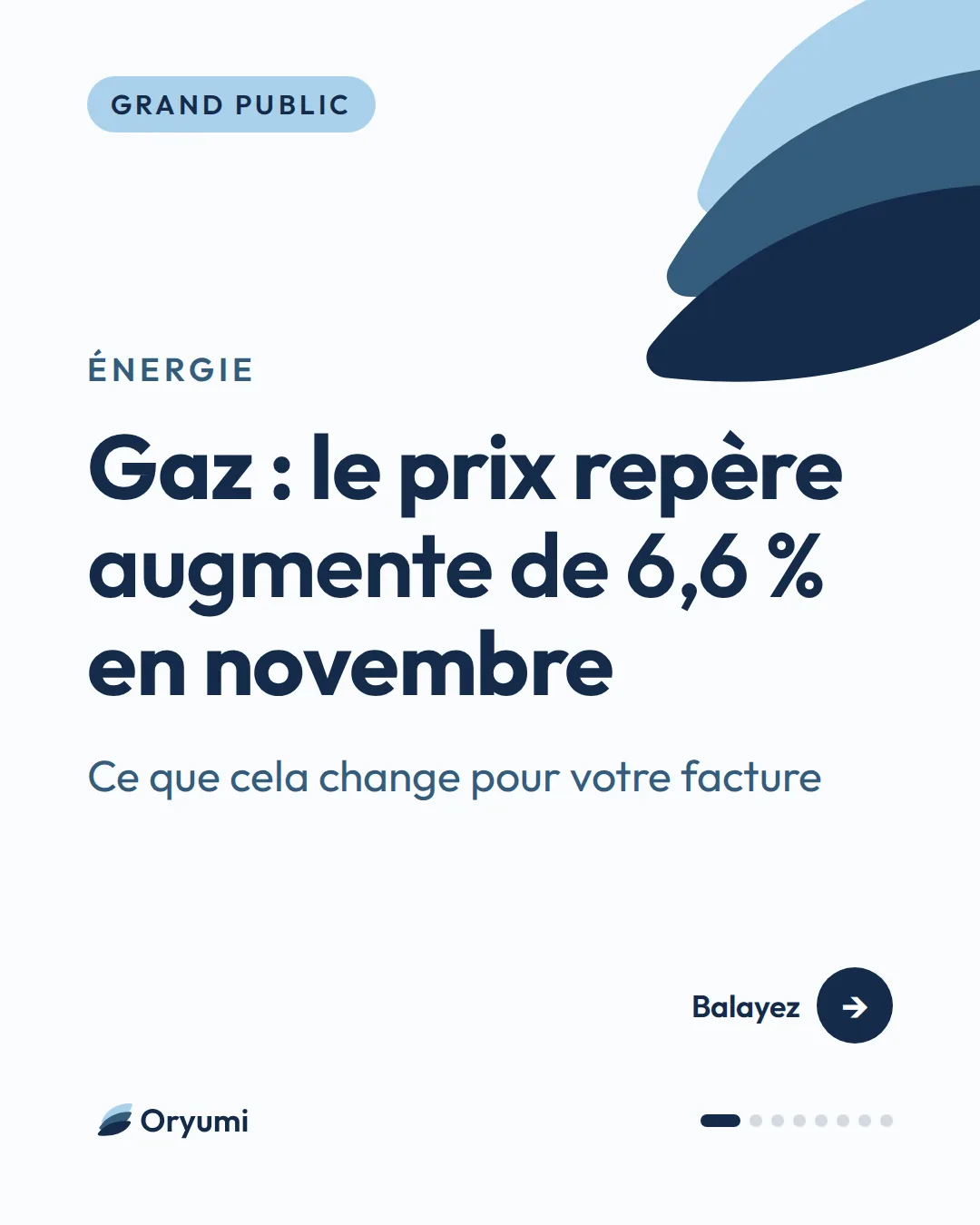 Énergie. Gaz : le prix repère augmente de 6,6 % en novembre. Ce que cela change pour votre facture